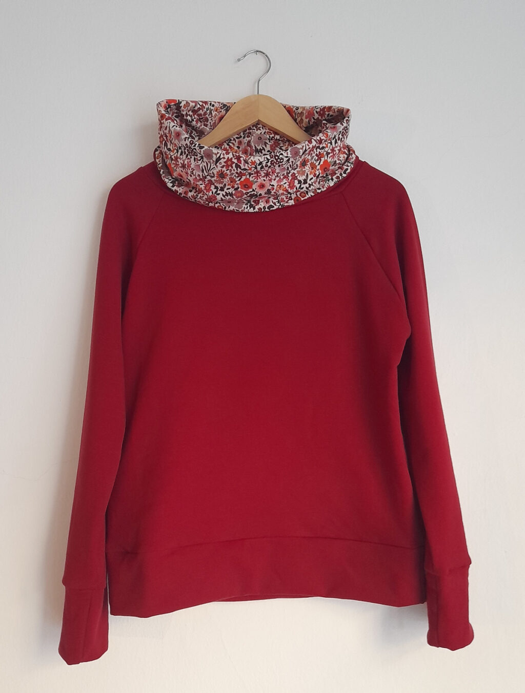 Felpa Giraffa bordeaux
