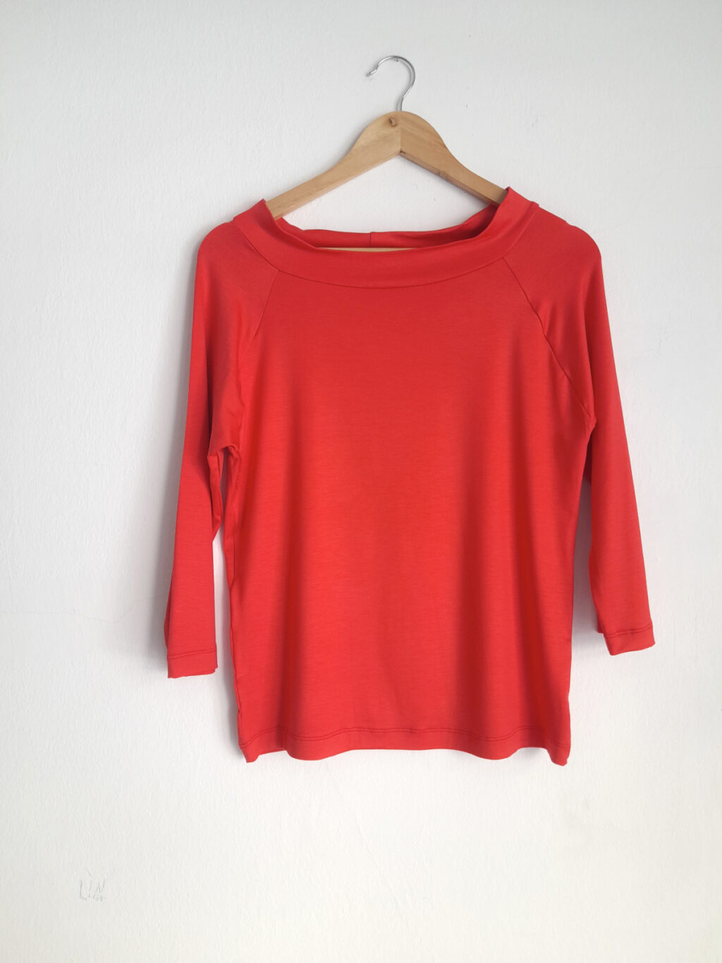 Maglietta manica 3/4 raglan