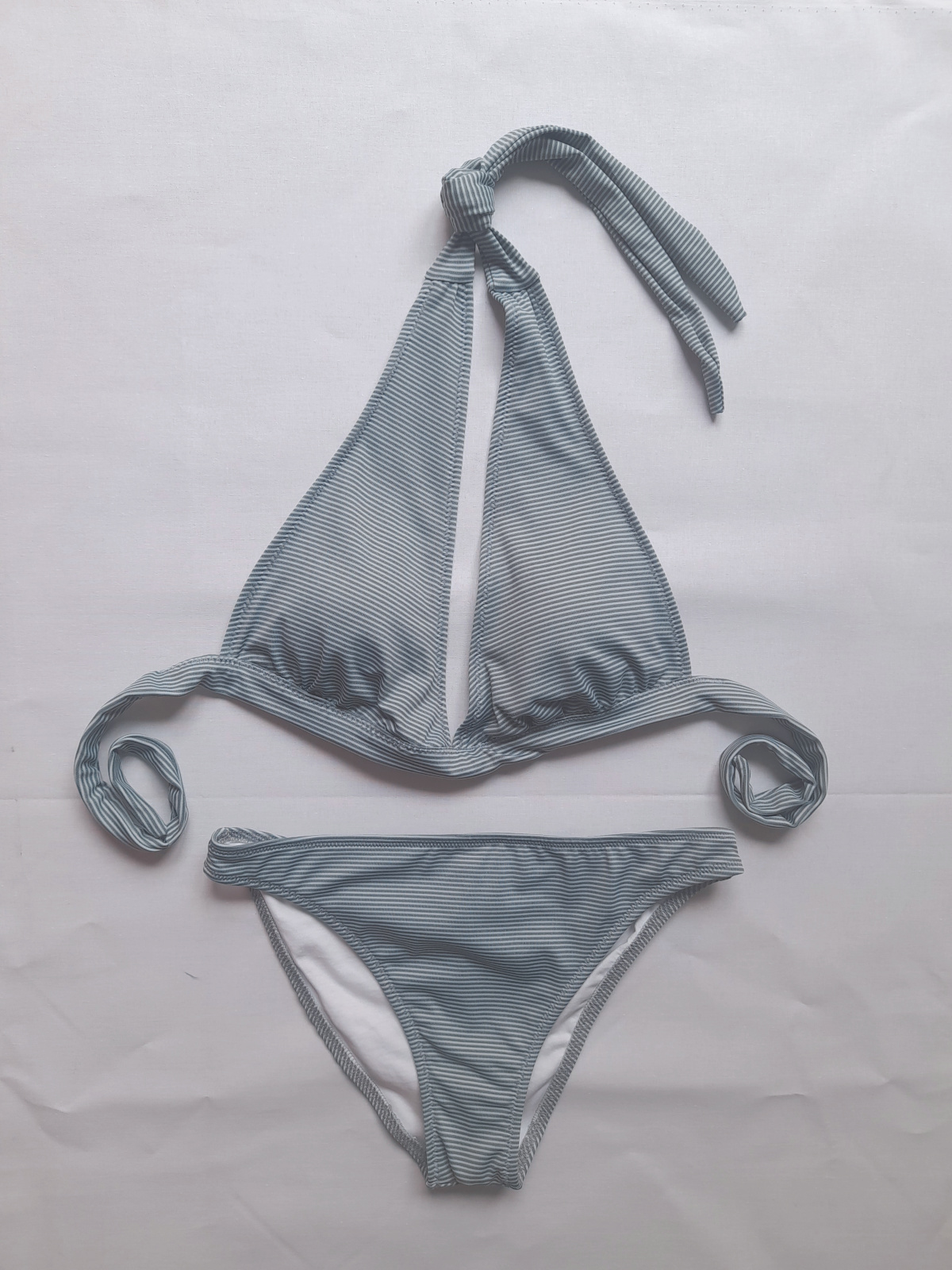 Costume righine VerdeAcqua1